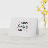 Happy Father's Day Greeting Card Kaart (Gele Bloem)