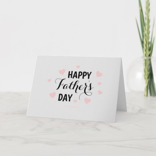 Happy Father's Day Greeting Card Kaart (Voorkant)