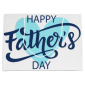 Happy Fathers Day Groot Cadeauzakje (Voorkant)