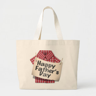 Happy Fathers Day ! Grote Tote Bag