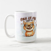 Happy Father's Day Hilarious Cat Coffee Mug Koffiemok (Links)
