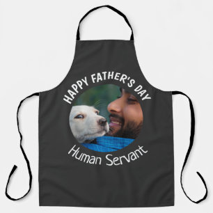 Happy Fathers Day Human Servant Custom Black Schort
