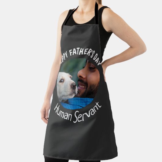 Happy Fathers Day Human Servant Custom Black Schort (Insitu)