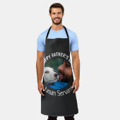 Happy Fathers Day Human Servant Custom Black Schort (Gedragen)