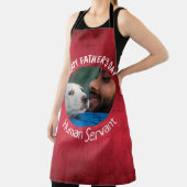 Happy Fathers Day Human Servant Custom Red Schort (Insitu)