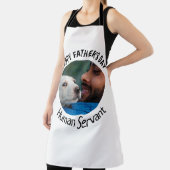 Happy Fathers Day Human Servant Custom White Schort (Insitu)