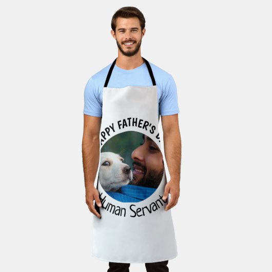 Happy Fathers Day Human Servant Custom White Schort (Gedragen)