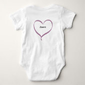 Happy father's day - i love you daddy - bear romper (Achterkant)