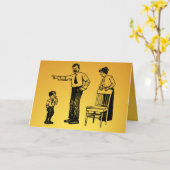 Happy Fathers Day - Ik lieg Kaart (Gele Bloem)