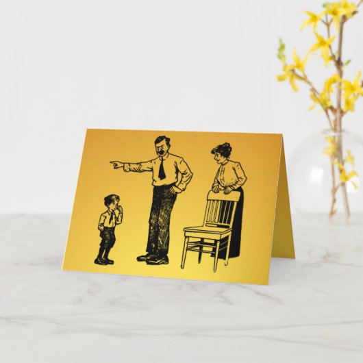 Happy Fathers Day - Ik lieg Kaart (Gele Bloem)