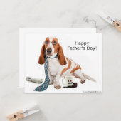 Happy Fathers Day Kaart (Voorkant / Achterkant in situ)