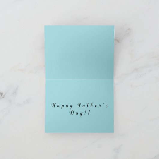 Happy Father's Day Kaart (Binnen)