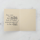 Happy Fathers Day Kaart (Binnen)
