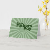 Happy Fathers Day Kaart (Gele Bloem)