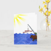 Happy Fathers Day Kaart (Gele Bloem)