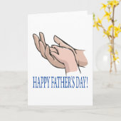 Happy Fathers Day Kaart (Gele Bloem)