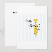 Happy Fathers Day Kaart (Voorkant / Achterkant)