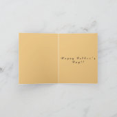 Happy Father's Day Kaart (Binnen)