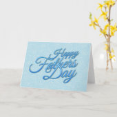 Happy Fathers Day Kaart (Gele Bloem)