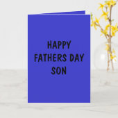 HAPPY FATHERS DAY KAART VOOR KINDEREN (Gele Bloem)