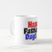 Happy Fathers Day Koffiemok (Voorkant links)