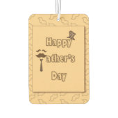 Happy Fathers Day Luchtverfrisser (Achterkant)