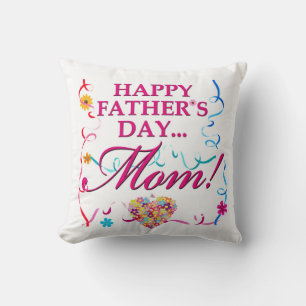 Happy Fathers Day Mam Pillow Kussen
