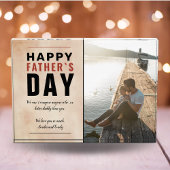 Happy Father's Day Message Waterverf Family Fotoblokken