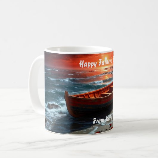 Happy Father's Day mok (Voorkant links)