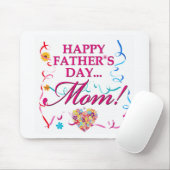 Happy Fathers Day MOM Muismat (Met muis)