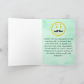 Happy Fathers Day No.1 Pap Wenskaart Kaart (Binnen)