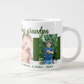 Happy Fathers Day Oppa 4 Foto Green Grote Koffiekop (Rechts)