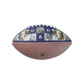 Happy Fathers Day Pap Foto Collage Grid Football (Gedraaid 270)