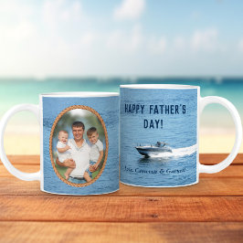 Happy Fathers Day Pap Foto Gepersonaliseerd Koffiemok