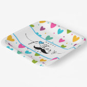 Happy Fathers Day Papieren Bordje (Gebogen)