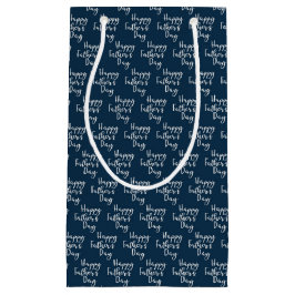 Happy Fathers Day-patroon Klein Cadeauzakje