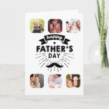 HAPPY FATHERS DAY Photo Collage Sjabloon