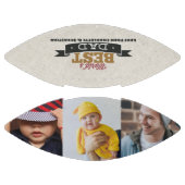 Happy Fathers Day Photo Worlds Best Dad American Football (Panelen)