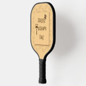 Happy Fathers Day Pickleball Paddle (Links)