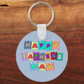 Happy Fathers Day Sleutelhanger (Voorkant)