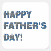 Happy Fathers Day Stickers (Voorkant)