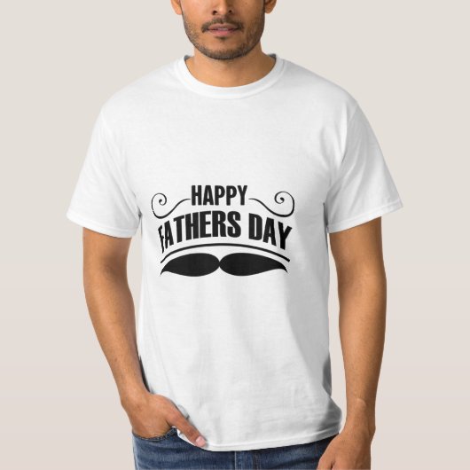 Happy Fathers Day T-shirt (Voorkant)