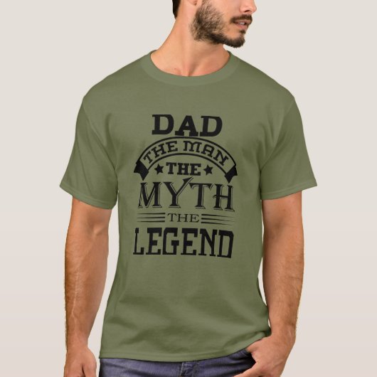 Happy Fathers Day T-Shirt (Voorkant)