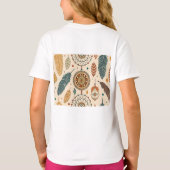Happy Father's Day T-Shirt met Elegant Bow Stropda (Achterkant)