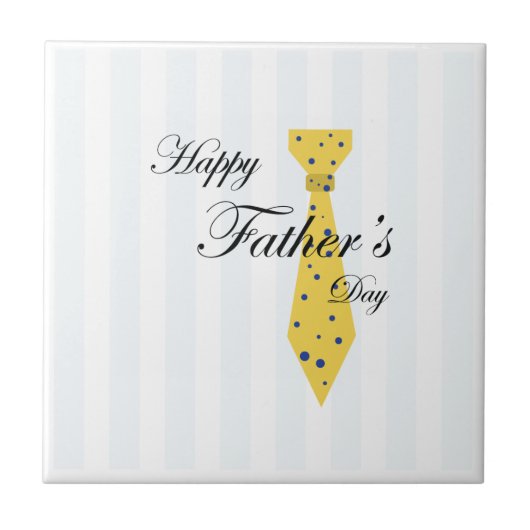 Happy Fathers Day Tegeltje (Voorkant)