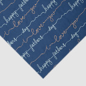 Happy Fathers Day Tissuepapier (Detail)