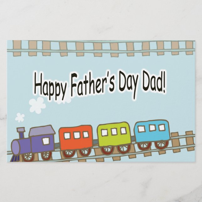 Happy Fathers Day Train (Voorkant)