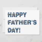 Happy Fathers Day Uitnodigingen (Voorkant)