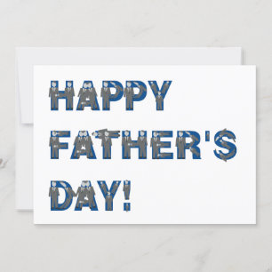 Happy Fathers Day Uitnodigingen