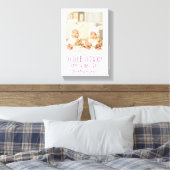 Happy Fathers Day van Twins Memories Custom Foto Canvas Afdruk (Insitu (Slaapkamer))